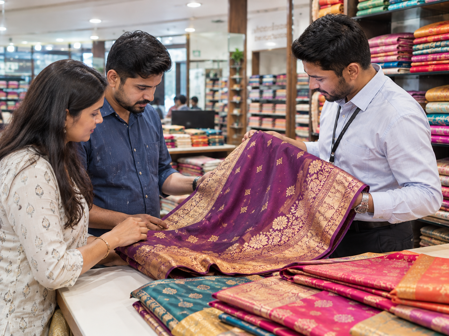 How to Identify Quality Sarees Before Buying in Bulk